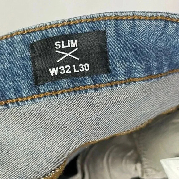 Ring of Fire Light Wash Slim Fit Jeans 32 X 30 - Picture 5 of 5